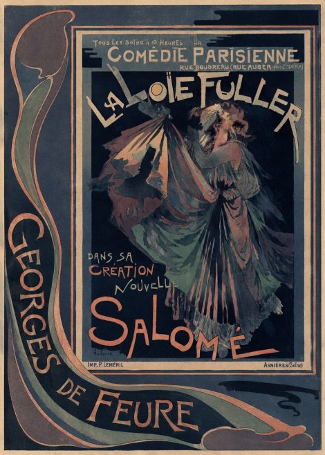 Georges de Feure Salomé I No2 - Poszter