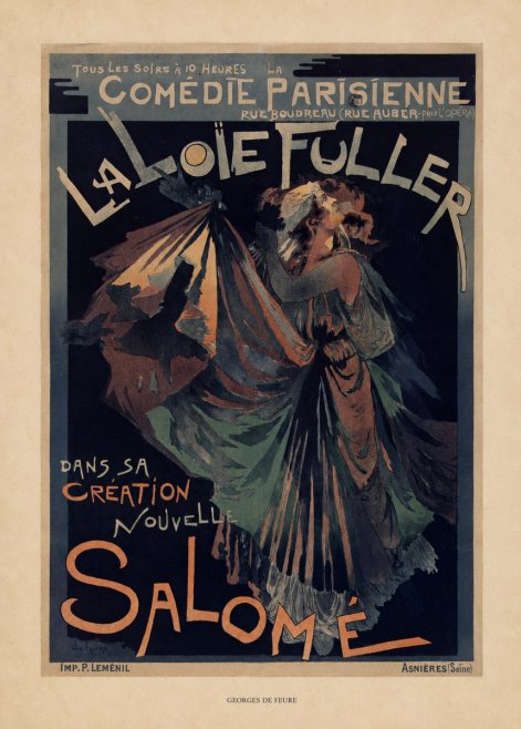 Georges de Feure Salomé I No4 - Poszter