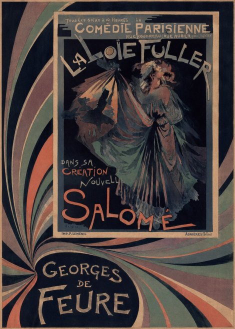 Georges de Feure Salomé I No6 - Poszter