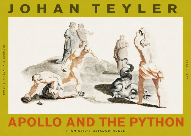 Johan Teyler Apollo and the Python No2 - Poszter