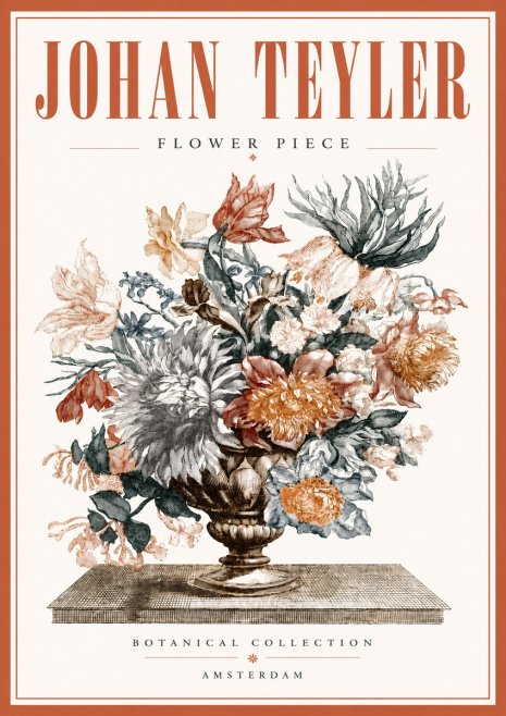 Johan Teyler Flower Piece No5 - Poszter