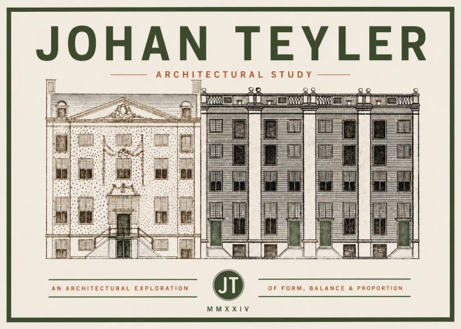 Johan Teyler Architectural Study IV No4 - Poszter