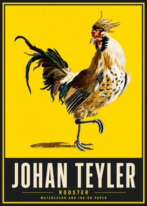 Johan Teyler Rooster No5 - Poszter