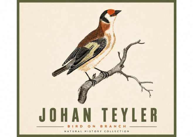 Johan Teyler Song of the Finch No5 - Poszter