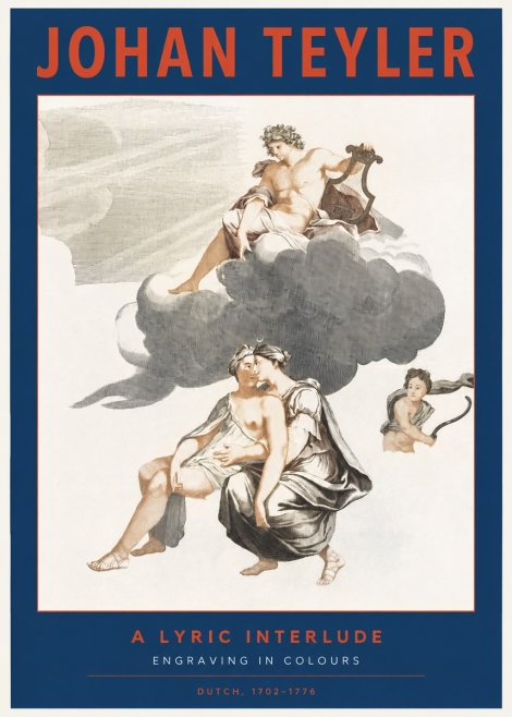 Johan Teyler Allegory of Music and Love No3 - Poszter