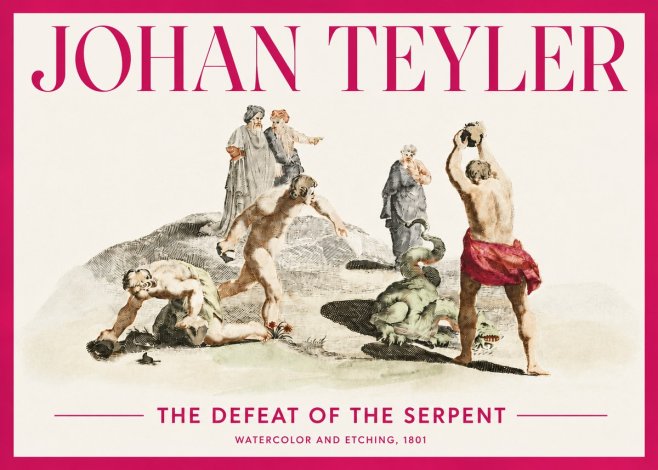 Johan Teyler Study of Ulysses and Polyphemus No4 - Poszter