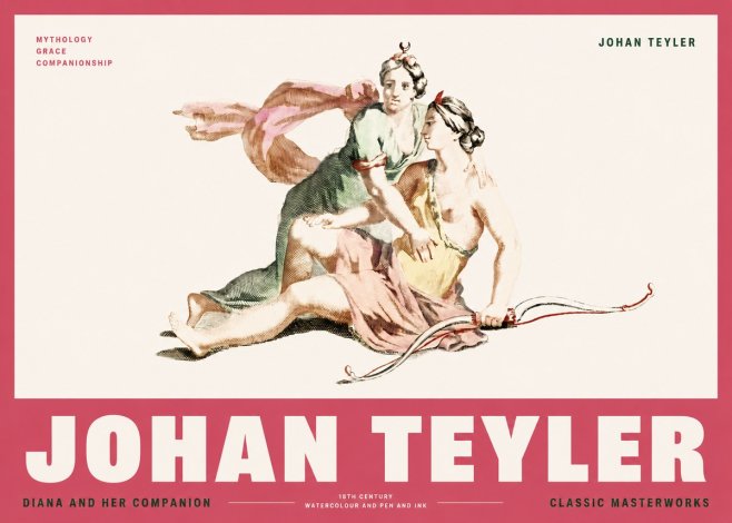 Johan Teyler Diana and Her Companion No2 - Poszter