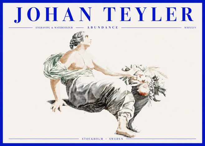 Johan Teyler Abundance No4 - Poszter