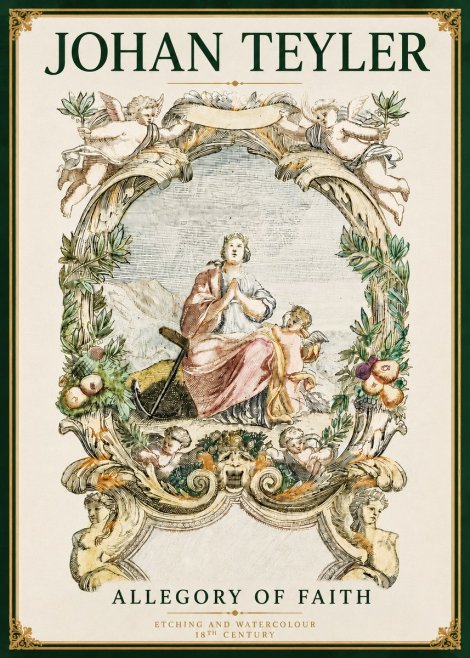 Johan Teyler Allegory of Faith No4 - Poszter