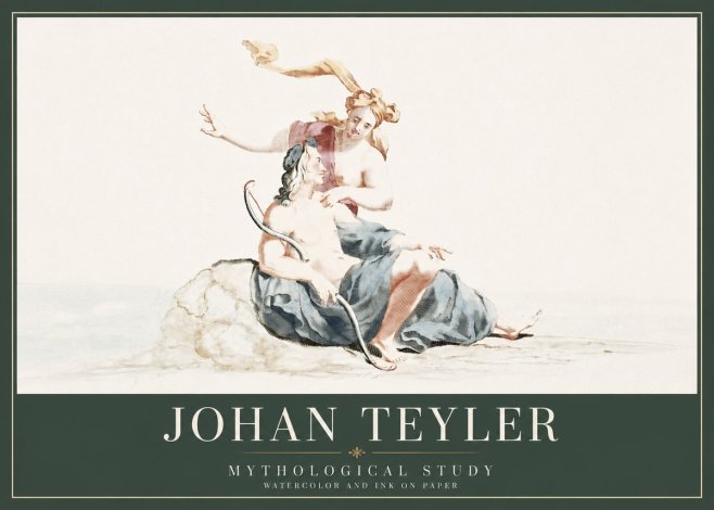Johan Teyler Mythological Study No3 - Poszter