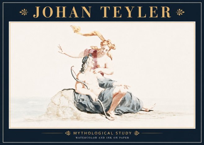Johan Teyler Mythological Study No5 - Poszter