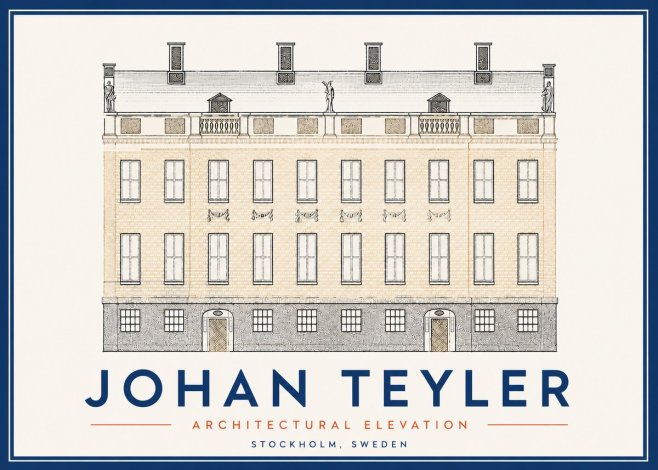 Johan Teyler Architectural Elevation No5 - Poszter