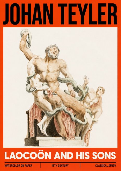 Johan Teyler The Laocoön Group No6 - Poszter