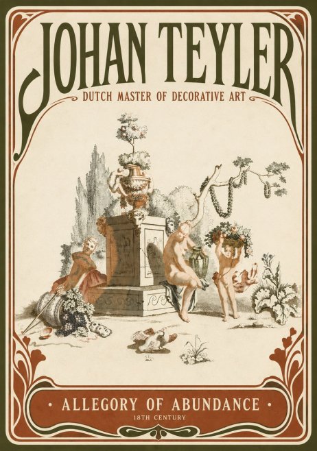 Johan Teyler Allegory of Abundance No2 - Poszter