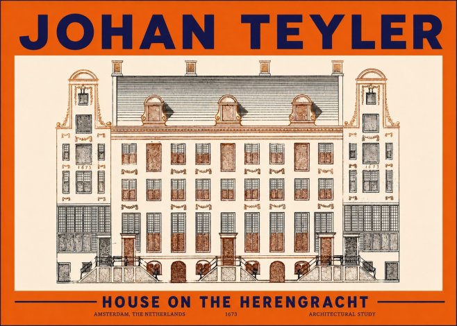 Johan Teyler Architectural Study VIII No5 - Poszter