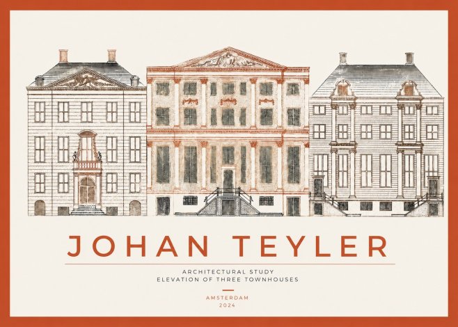 Johan Teyler Architectural Study IX No3 - Poszter