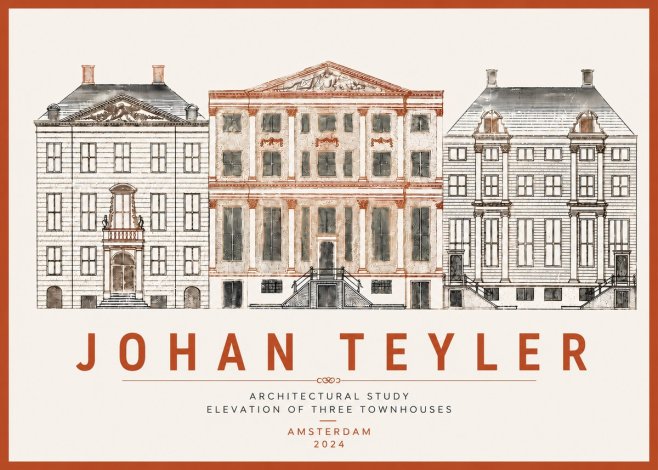 Johan Teyler Architectural Study IX No6 - Poszter