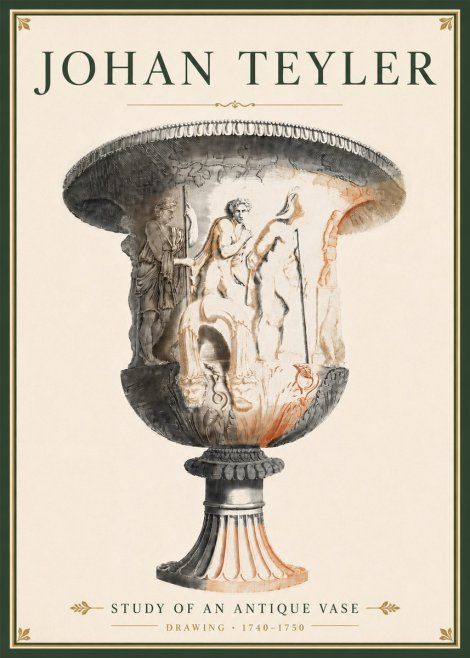 Johan Teyler Classical Urn No5 - Poszter