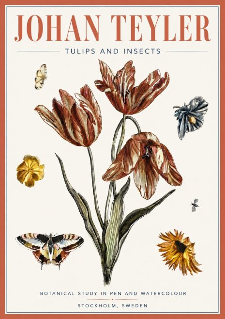 Johan Teyler Tulips and Insects No6 - Poszter