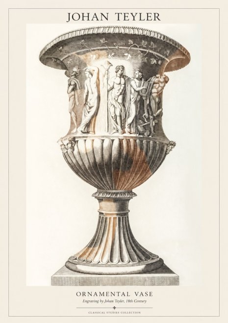Johan Teyler Ornamental Vase II No1 - Poszter