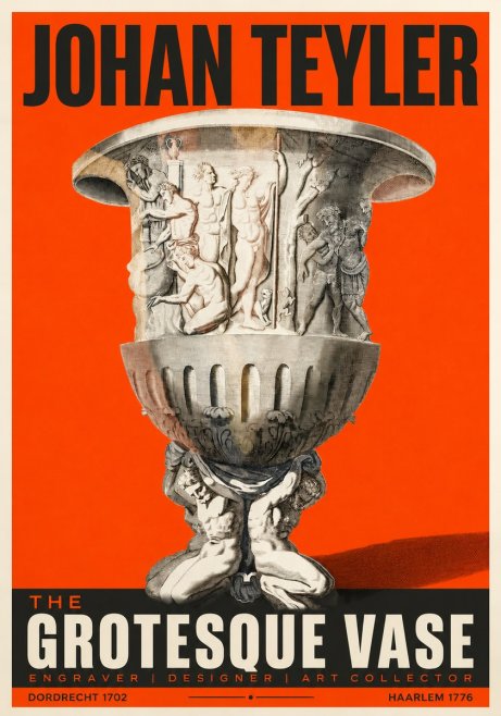Johan Teyler The Grotesque Vase No2 - Poszter