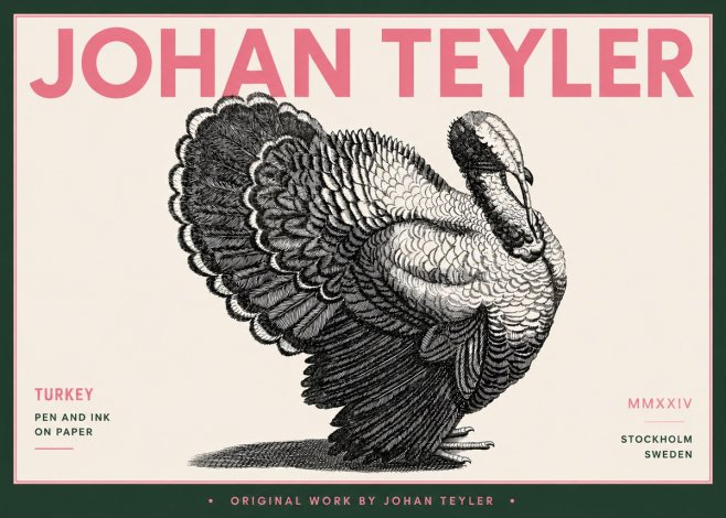 Johan Teyler Turkey No5 - Poszter
