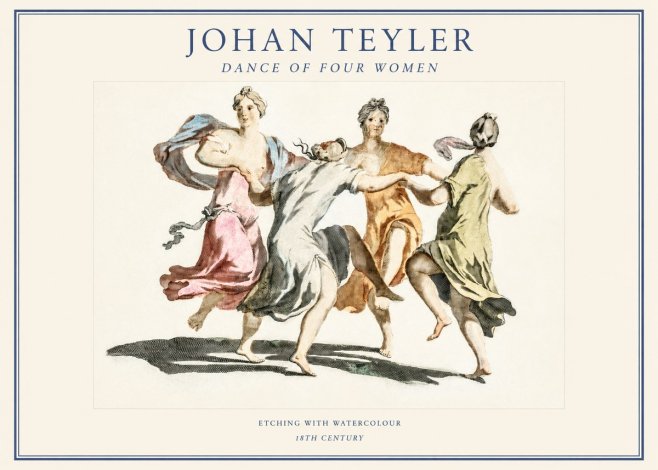 Johan Teyler Dance of Four Women No1 - Poszter