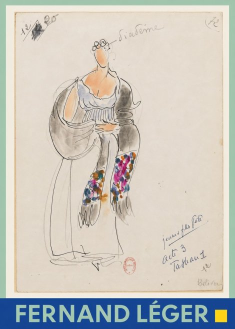 Fernand Léger Diadème No3 - Poszter