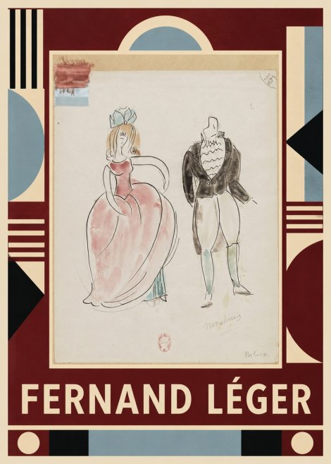 Fernand Léger Bolivar VI No1 - Poszter