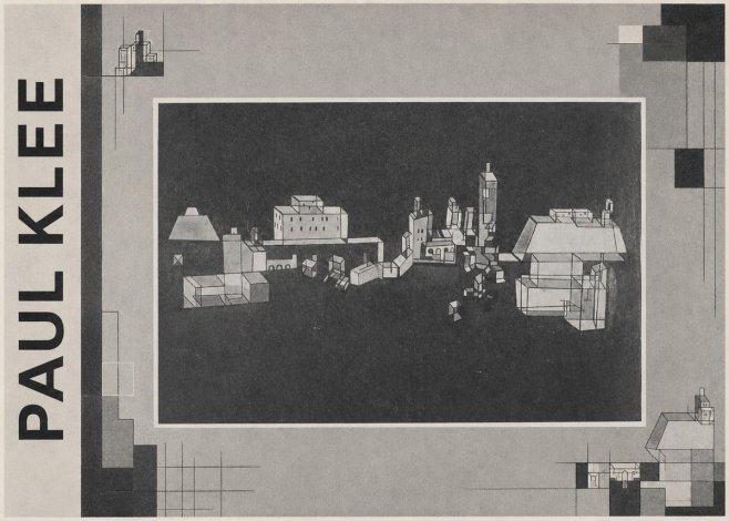 Paul Klee Architectural Forms No4 - Poszter