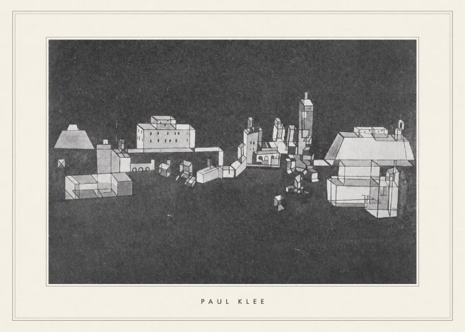 Paul Klee Architectural Forms No5 - Poszter