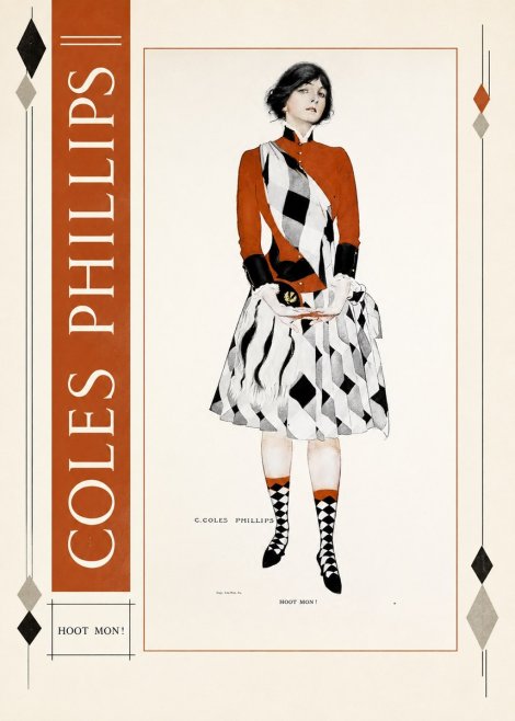 Coles Phillips Hoot Mon! No2 - Poszter