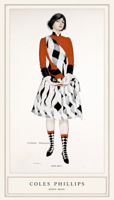 Coles Phillips Hoot Mon! No5 - Poszter