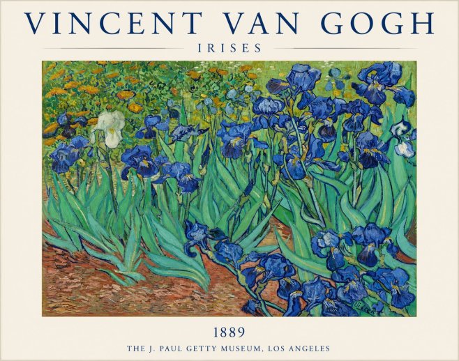 Van Gogh Irises I No1 - Poszter
