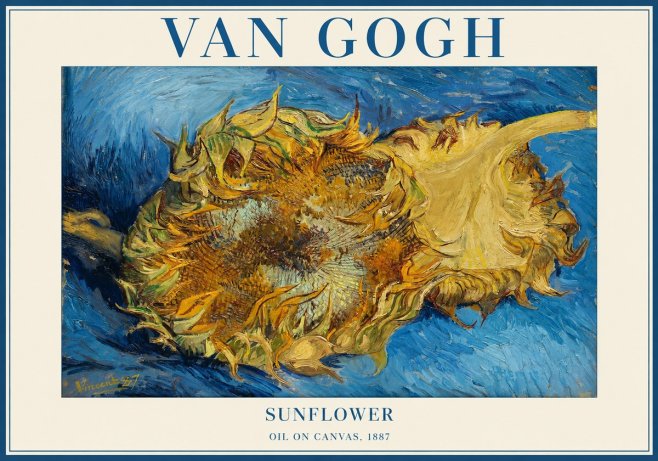 Van Gogh Sunflower No1 - Poszter
