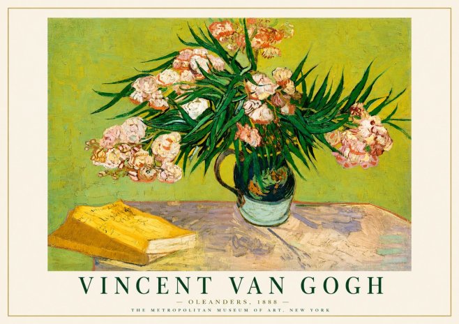 Van Gogh Oleanders No1 - Poszter
