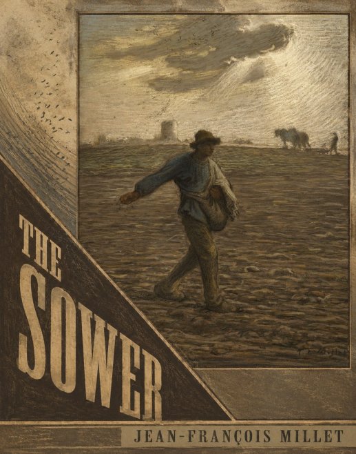 Jean-François Millet The Sower I No6 - Poszter
