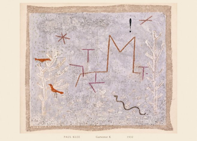 Paul Klee Gartentor K No5 - Poszter