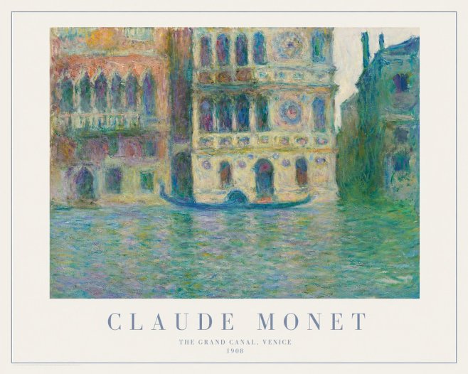 Monet The Grand Canal, Venice No1 - Poszter
