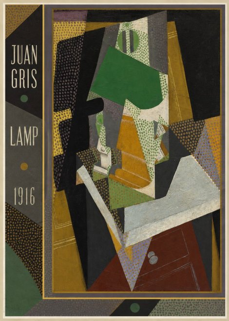 Juan Gris Lamp No2 - Poszter