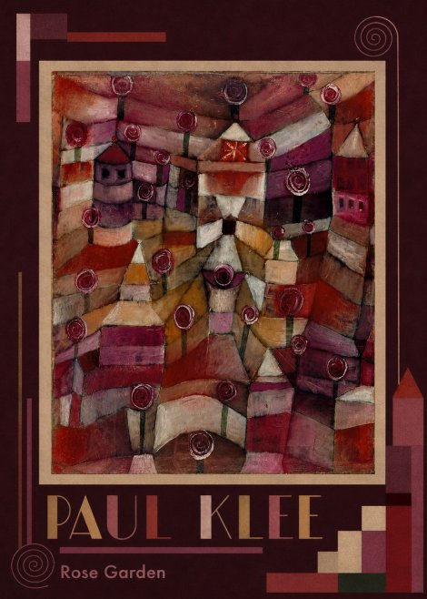 Paul Klee Rose Garden No5 - Poszter