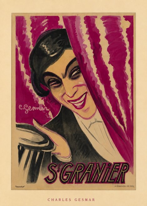 Charles Gesmar S! Granier I No6 - Poszter