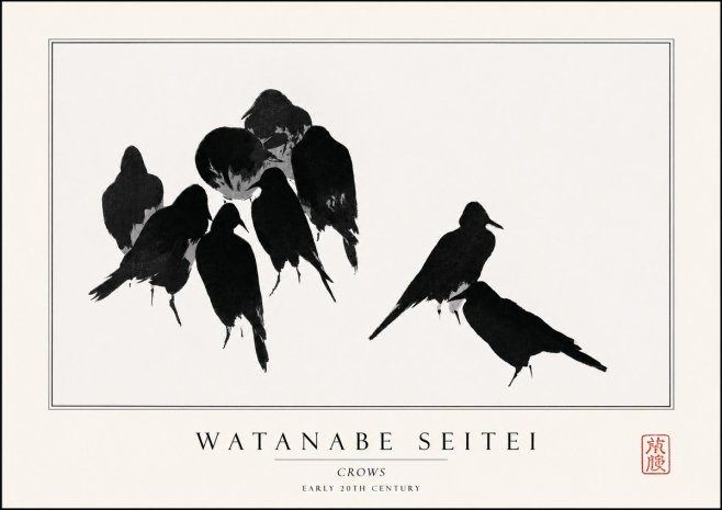 Watanabe Seitei Crows No1 - Poszter