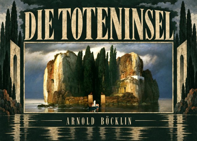 Arnold Böcklin Die Toteninsel II No5 - Poszter