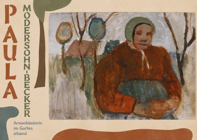 Paula Modersohn-Becker Armenhäuslerin Im Garten Sitzend No6 - Poszter