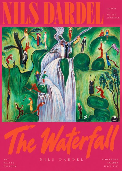 Nils Dardel The Waterfall No2 - Poszter