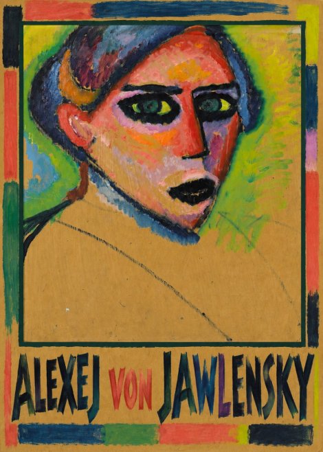 Alexej von Jawlensky Expressionist Head No1 - Poszter