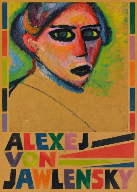 Alexej von Jawlensky Expressionist Head No4 - Poszter