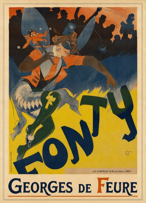Georges de Feure Gonty No5 - Poszter