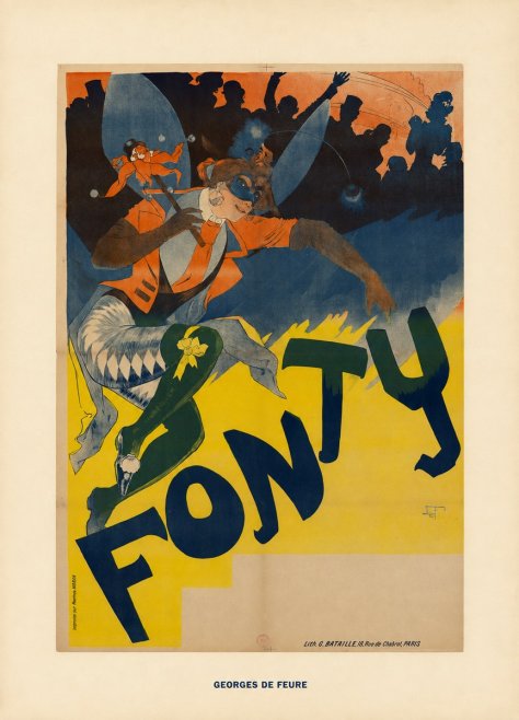 Georges de Feure Gonty No6 - Poszter
